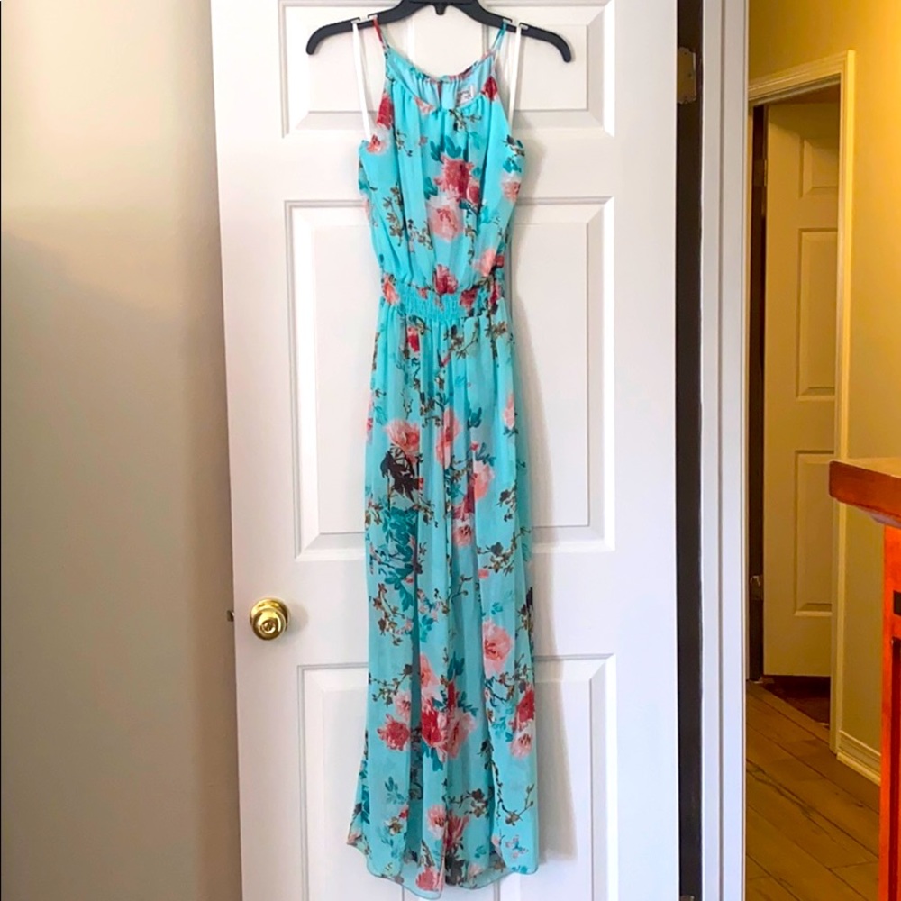 Thigh Split Jumpsuit Size Med